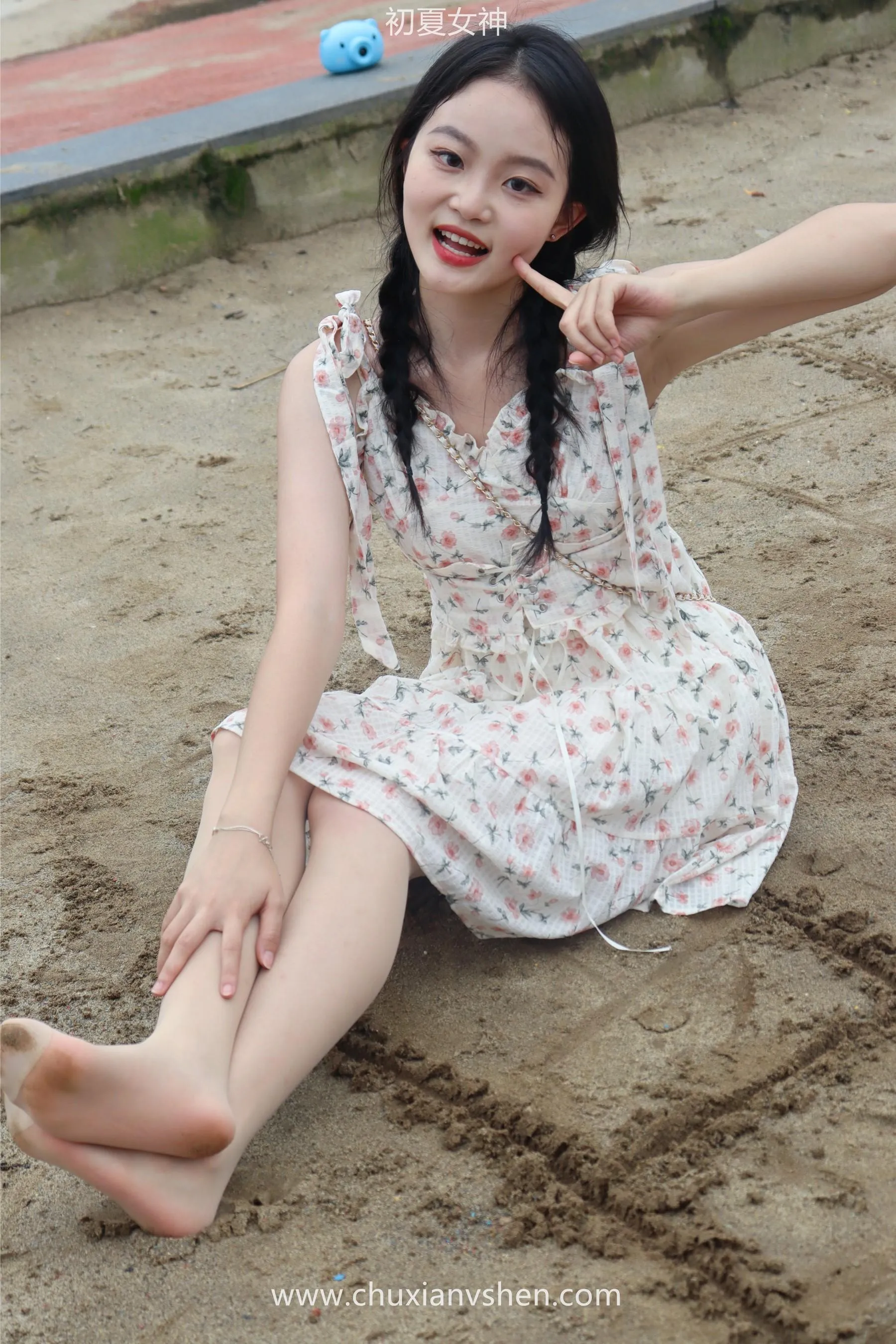 初夏女神 NO.050 双双 公园游玩 [221P]插图4